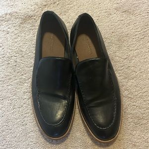 Black loafers size 10